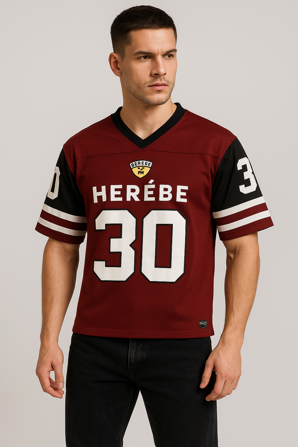 HERÉBE 30 JERSAY CROPPED BOXY FIT